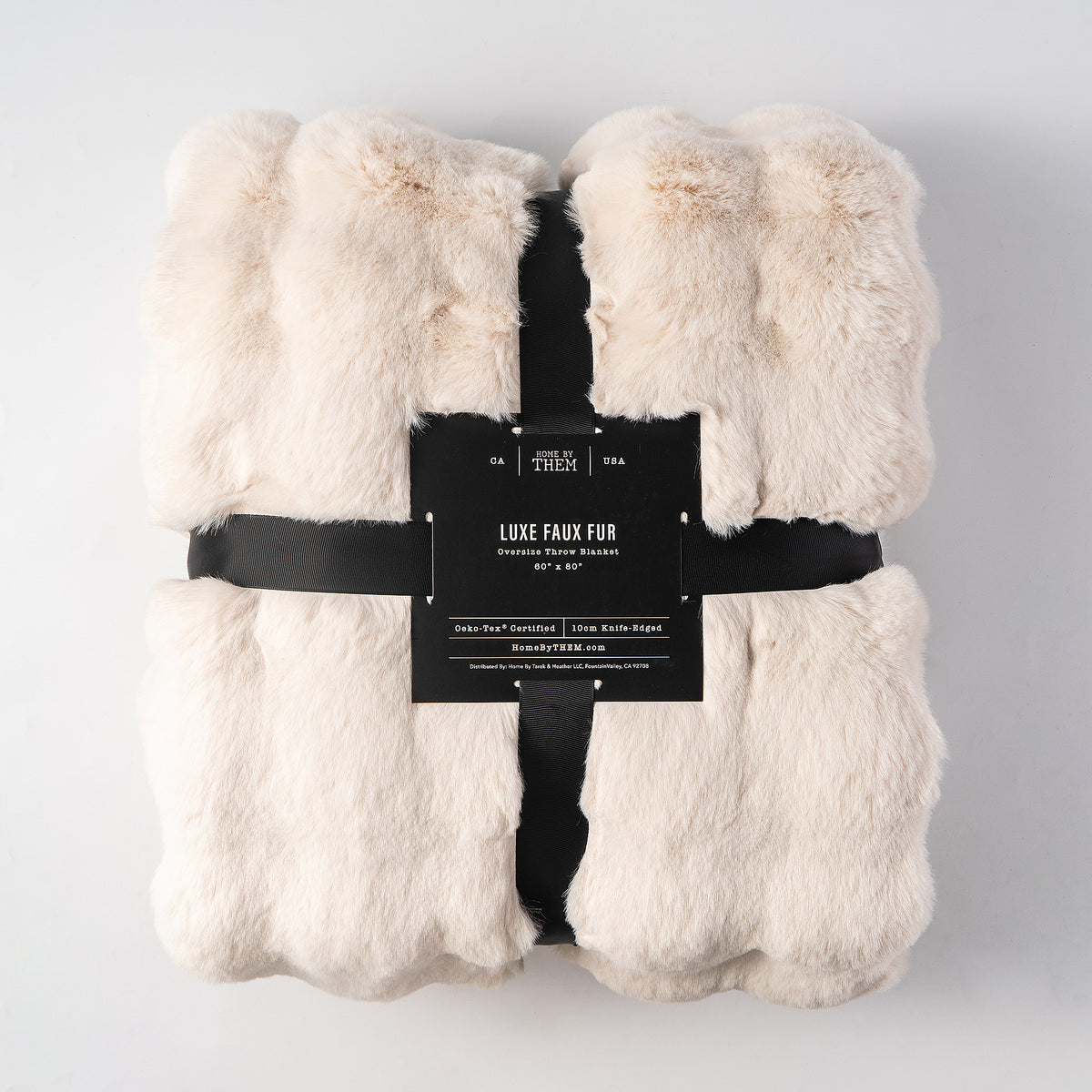 Luxe Faux Fur “Cloud” Throw – Home by Tarek & Heather